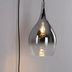 Applique murale Paul Neuhaus PILUA Noir, 1 lumière