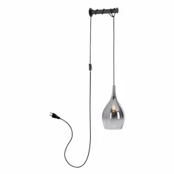 Applique murale Paul Neuhaus PILUA Noir, 1 lumière