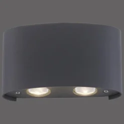 Applique murale Paul Neuhaus CARLO LED Anthracite, 4 lumières