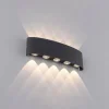 Applique murale Paul Neuhaus CARLO LED Anthracite, 10 lumières