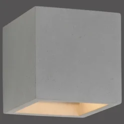 Applique murale Paul-Neuhaus ETON Gris, Noir, 1 lumière