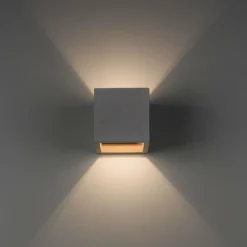 Applique murale Paul-Neuhaus ETON Gris, Noir, 1 lumière