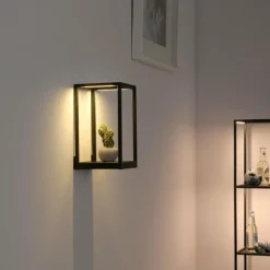 Applique murale Paul-Neuhaus CONTURA LED Noir, 2 lumières