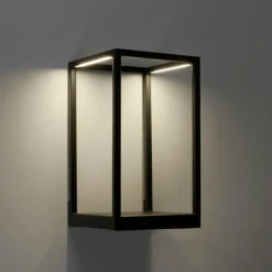 Applique murale Paul-Neuhaus CONTURA LED Noir, 2 lumières