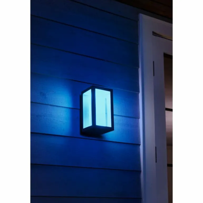 Applique murale Philips Hue Ambiance White & Color Impress LED Noir, 1 lumière, Changeur de couleurs
