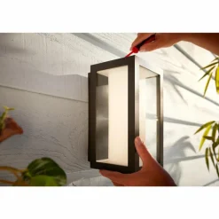 Applique murale Philips Hue Ambiance White & Color Impress LED Noir, 1 lumière, Changeur de couleurs