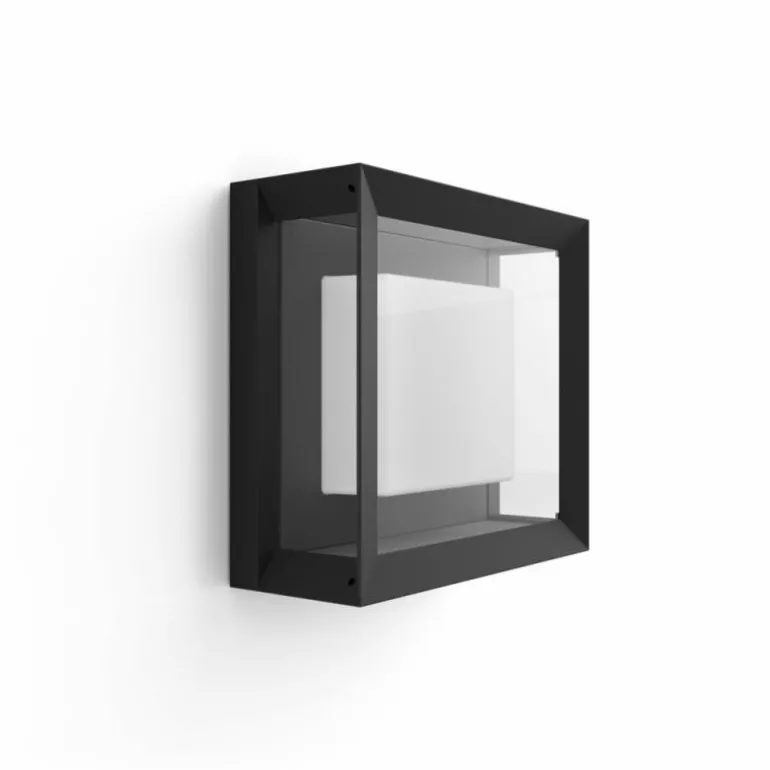 Applique murale Philips Hue Ambiance White & Color Econic LED Noir, 1 lumière, Changeur de couleurs