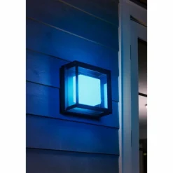 Applique murale Philips Hue Ambiance White & Color Econic LED Noir, 1 lumière, Changeur de couleurs
