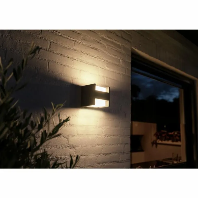 Applique murale Philips Hue White Fuzo LED Noir, 1 lumière