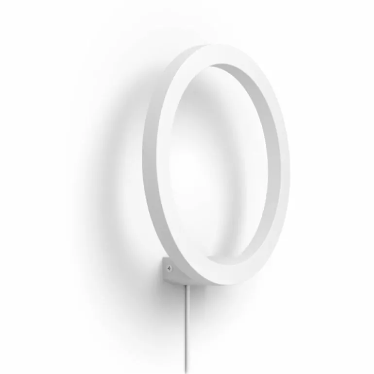 Applique murale Philips Hue Ambiance White & Color Sana LED Blanc, 1 lumière, Changeur de couleurs