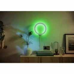 Applique murale Philips Hue Ambiance White & Color Sana LED Blanc, 1 lumière, Changeur de couleurs