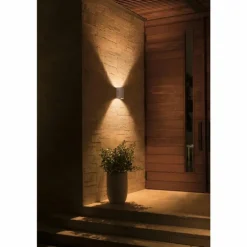 Applique murale Philips Hue White & Color Ambiance Resonate LED Acier inoxydable, 2 lumières