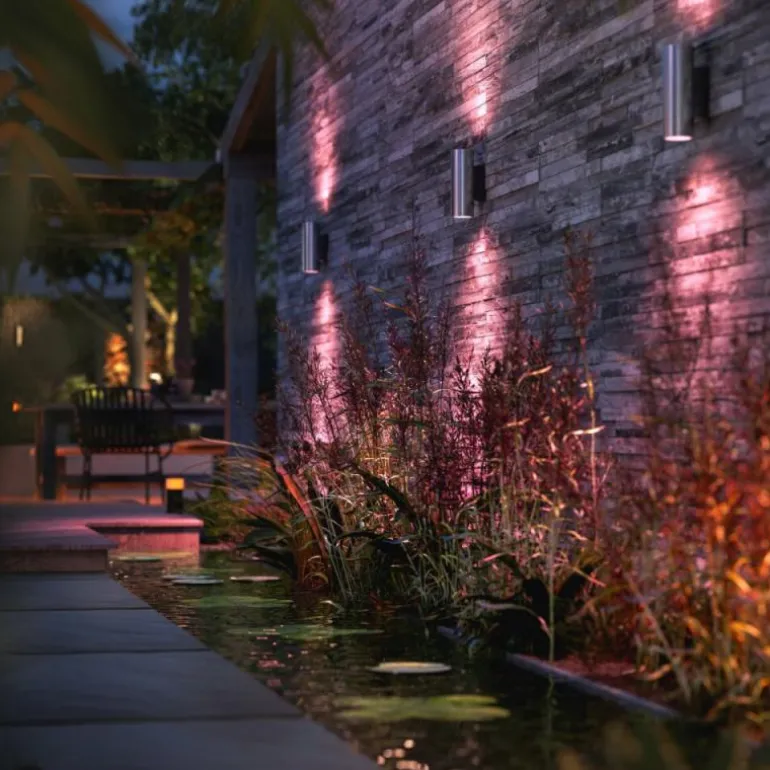 Applique murale Philips Hue White and Color Ambiance Appear LED Argenté, 2 lumières