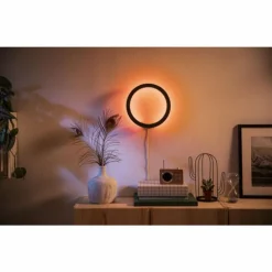 Applique murale Philips Hue Sana LED Noir, 1 lumière, Changeur de couleurs