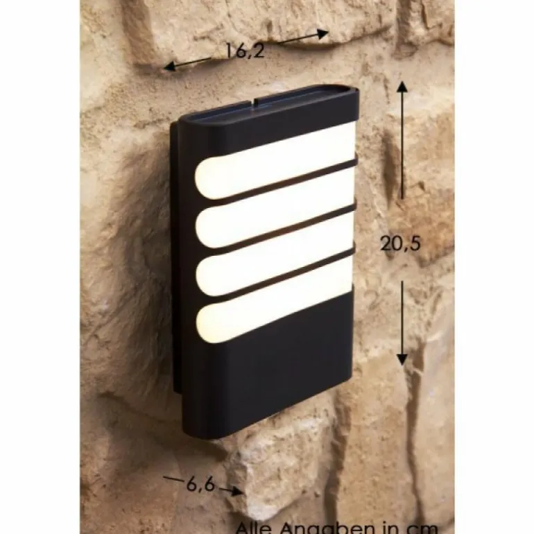 Applique murale Philips myGarden RACCOON LED Anthracite, 1 lumière
