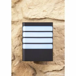 Applique murale Philips myGarden RACCOON LED Anthracite, 1 lumière