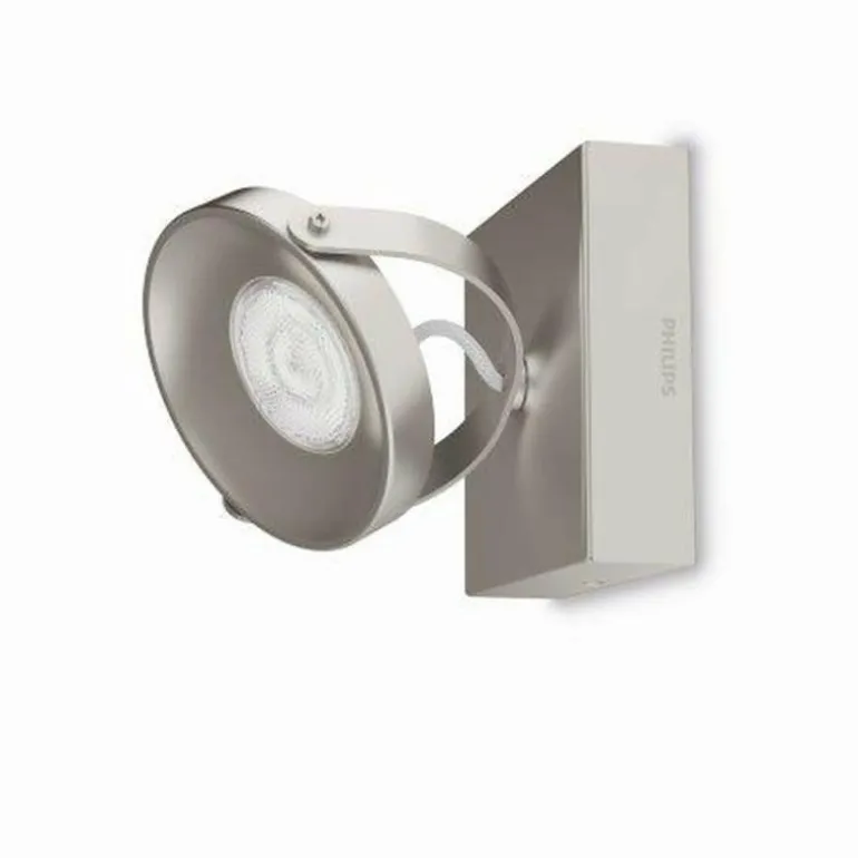 Applique murale Philips Spur LED Acier inoxydable, 1 lumière