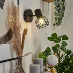 Applique murale Piment Noir, 1 lumière