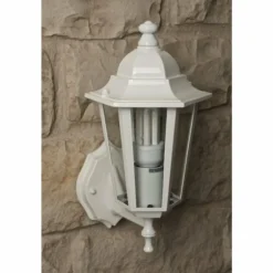 Applique murale Rabalux Velence Transparent, Blanc, 1 lumière