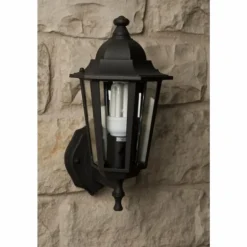 Applique murale Rabalux Velence Noir, Transparent