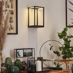 Applique murale Ranquille LED Noir, Blanc, 2 lumières