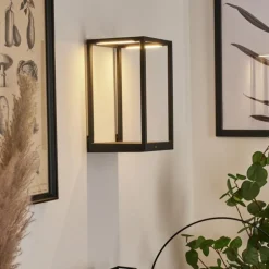 Applique murale Ranquille LED Noir, Blanc, 2 lumières