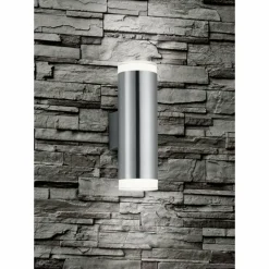 Applique murale Reality ARACATI LED Nickel mat, 2 lumières