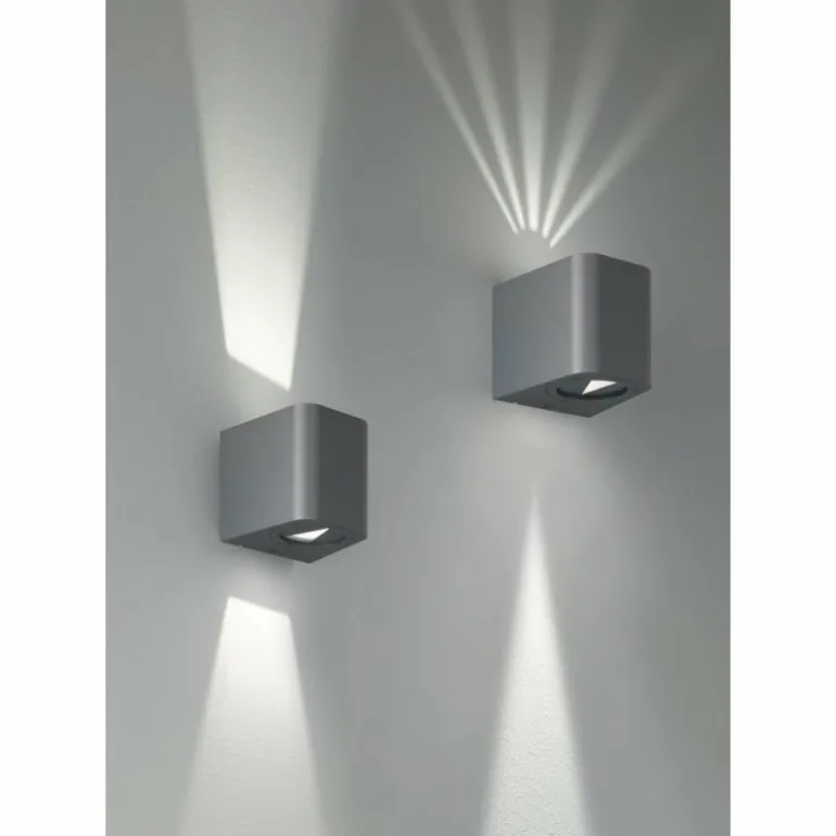 Applique murale Reality BOGOTA LED Anthracite, 2 lumières