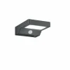 Applique murale Reality Fomosa LED Anthracite, 1 lumière, Détecteur de mouvement