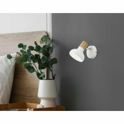 Applique murale Reality Latika Blanc, 1 lumière