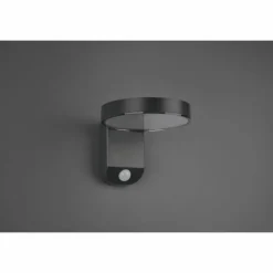 Applique murale Reality Posadas LED Anthracite, 1 lumière, Détecteur de mouvement