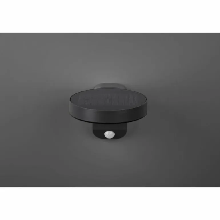 Applique murale Reality Posadas LED Anthracite, 1 lumière, Détecteur de mouvement