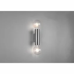 Applique murale Reality Vannes Nickel mat, 2 lumières