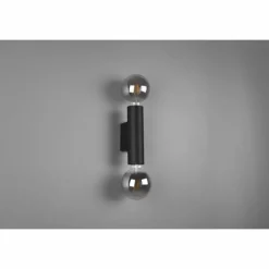 Applique murale Reality Vannes Noir, 2 lumières