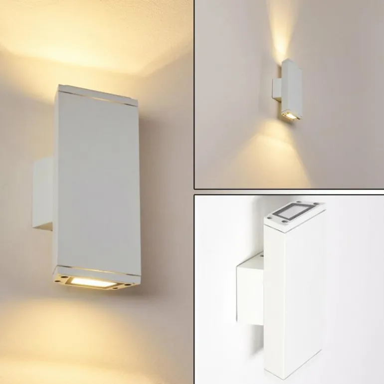 Applique murale Roseau LED Blanc, 1 lumière