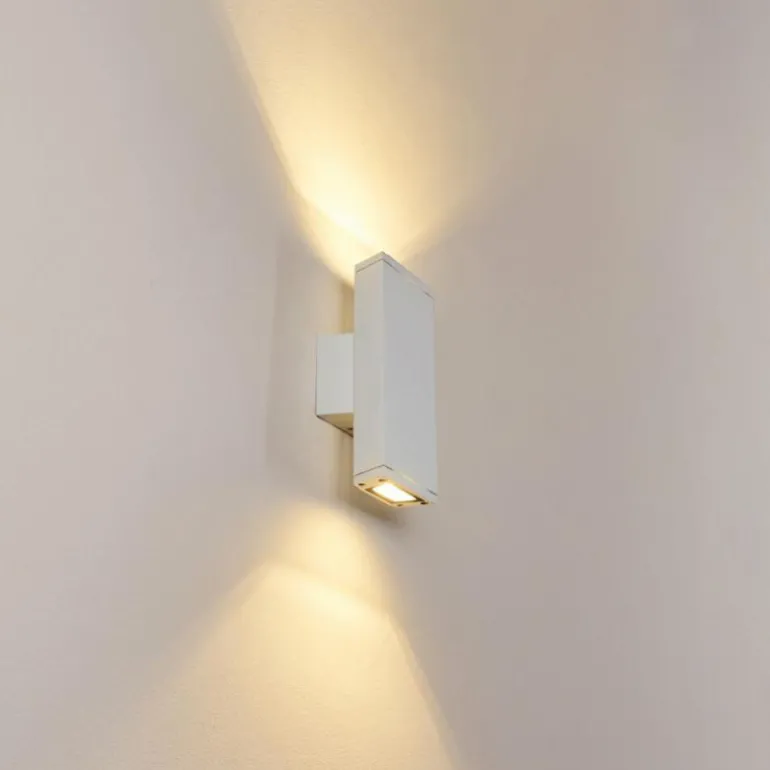 Applique murale Roseau LED Blanc, 1 lumière