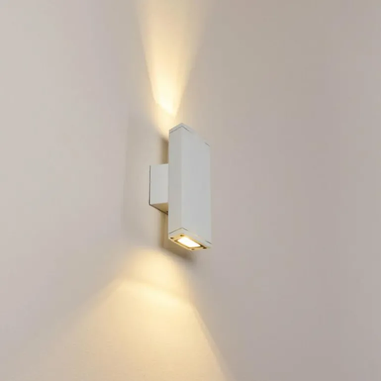 Applique murale Roseau LED Blanc, 1 lumière