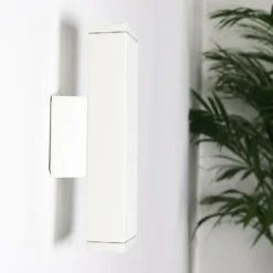 Applique murale Roseau LED Blanc, 1 lumière