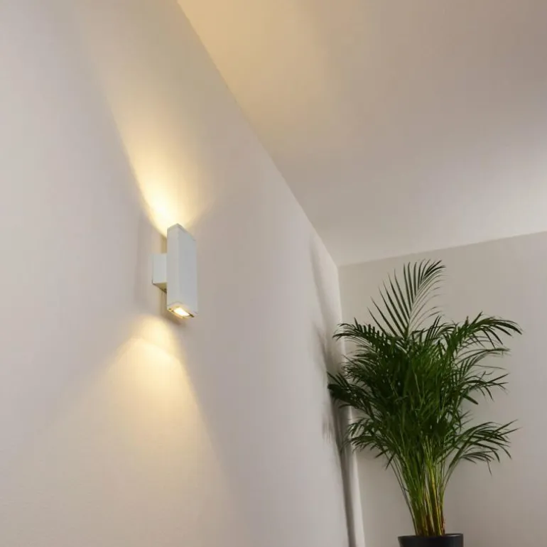 Applique murale Roseau LED Blanc, 1 lumière
