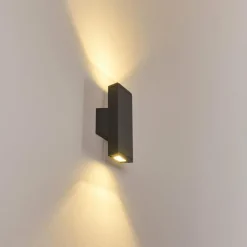 Applique murale Roseau LED Anthracite, 1 lumière