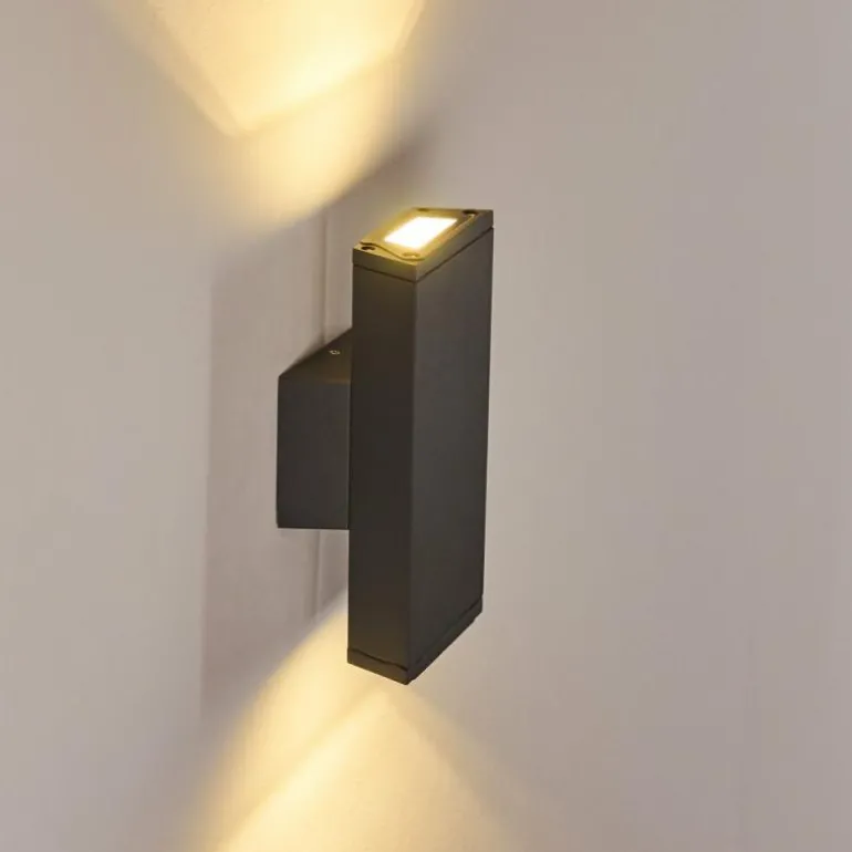 Applique murale Roseau LED Anthracite, 1 lumière