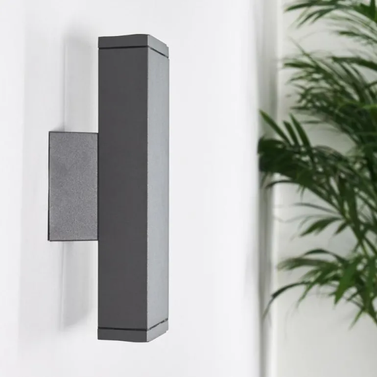 Applique murale Roseau LED Anthracite, 1 lumière