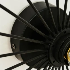 Applique murale Rossedalen Noir, 1 lumière