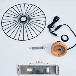 Applique murale Rossedalen Écru, 1 lumière