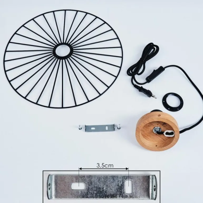 Applique murale Rossedalen Écru, 1 lumière