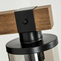 Applique murale Roxa Écru, Noir, 1 lumière