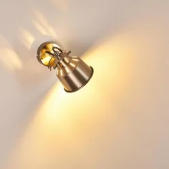 Applique murale Safari Chrome brossé, 1 lumière