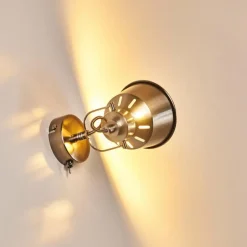 Applique murale Safari Chrome brossé, 1 lumière