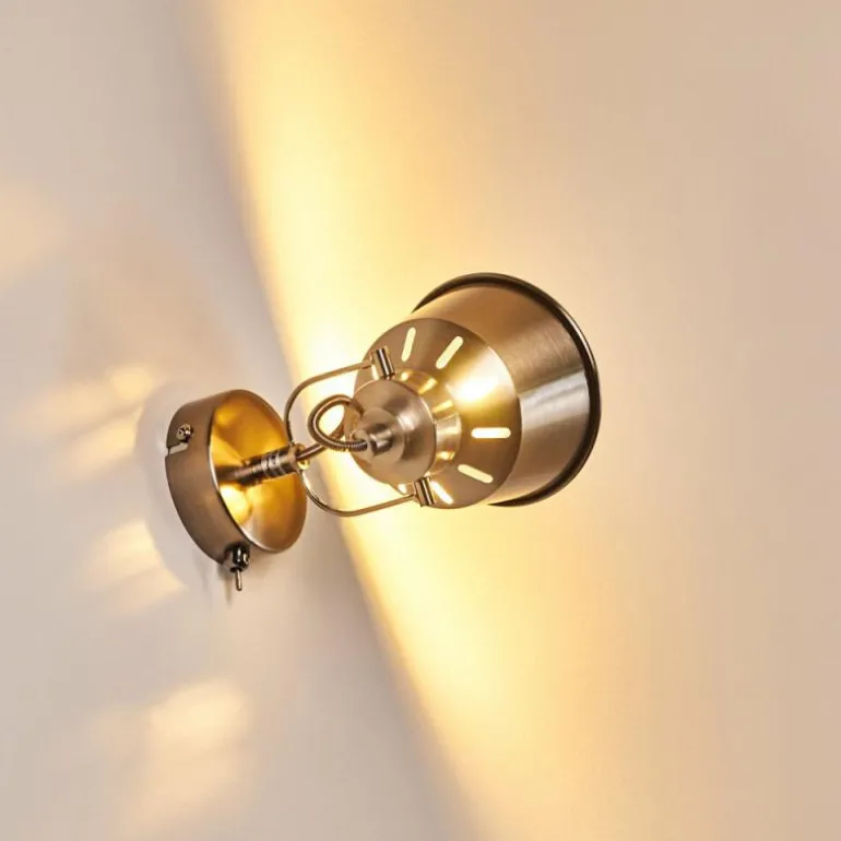 Applique murale Safari Chrome brossé, 1 lumière