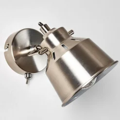 Applique murale Safari Chrome brossé, 1 lumière